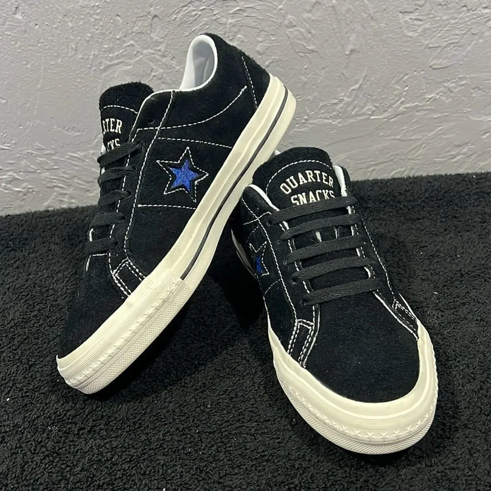 🔥🔥 Converse CONS X Quartersnacks One Star Pro Sneakers Black Size 6.5 - PERFEC - Picture 6 of 15